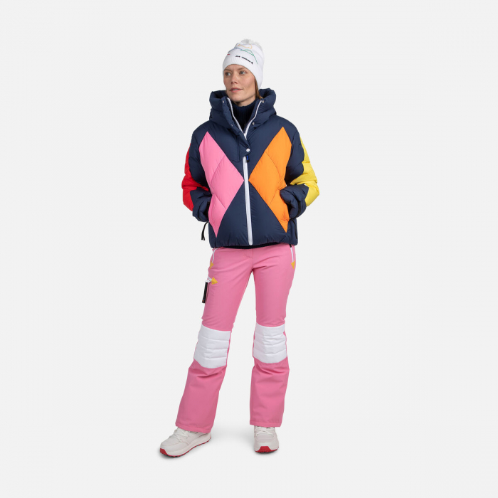 Geaca schi dama Rossignol JCC - W DIAMOND Down Bomber Cosmic blue [14]