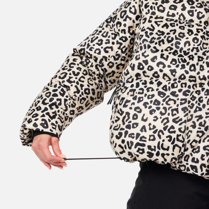 Geaca schi dama Rossignol ARETU ALLOVER DOWN Nature Wild Leopard [7]