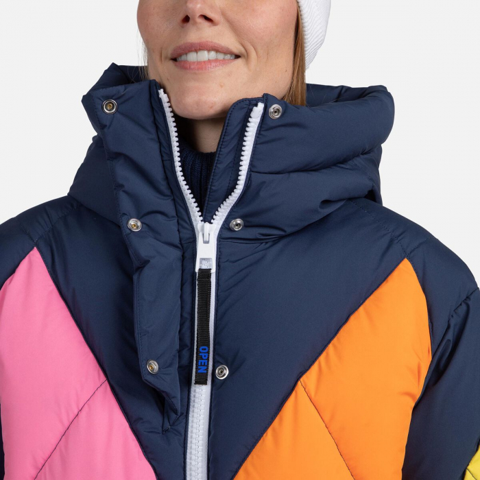 Geaca schi dama Rossignol JCC - W DIAMOND Down Bomber Cosmic blue [4]