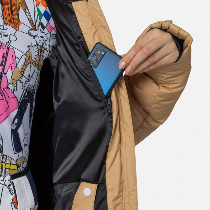 Geaca schi dama Rossignol JCC - W LUMY Down Bomber Beige mountain [7]