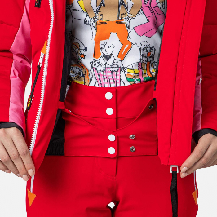 Geaca schi dama Rossignol JCC - W PILOT DOWN Red [4]