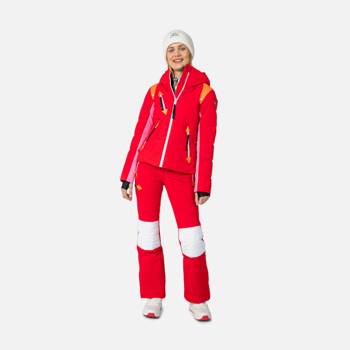 Geaca schi dama Rossignol JCC - W PILOT DOWN Red [14]