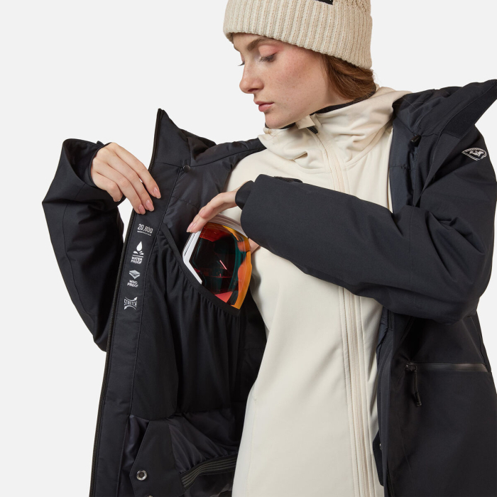 Geaca schi dama Rossignol ROCHRUN INSULATED Black [9]