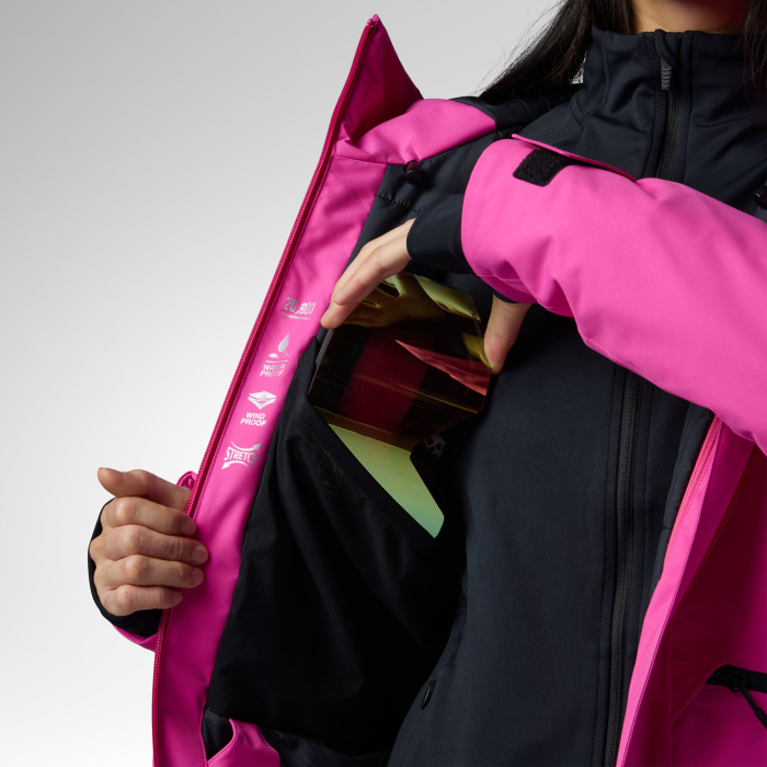 Geaca schi dama Rossignol - W Rochrun insulated - Electric fuchsia [8]