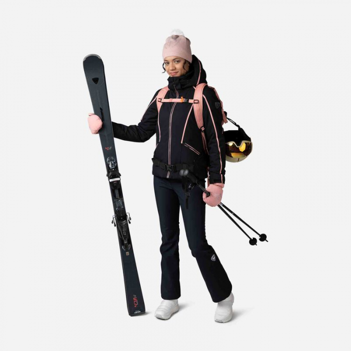 Geaca schi dama Rossignol W FLAT - Black [4]