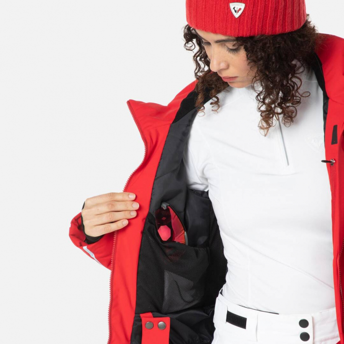 Geaca schi dama Rossignol W FLAT - Sports red [9]