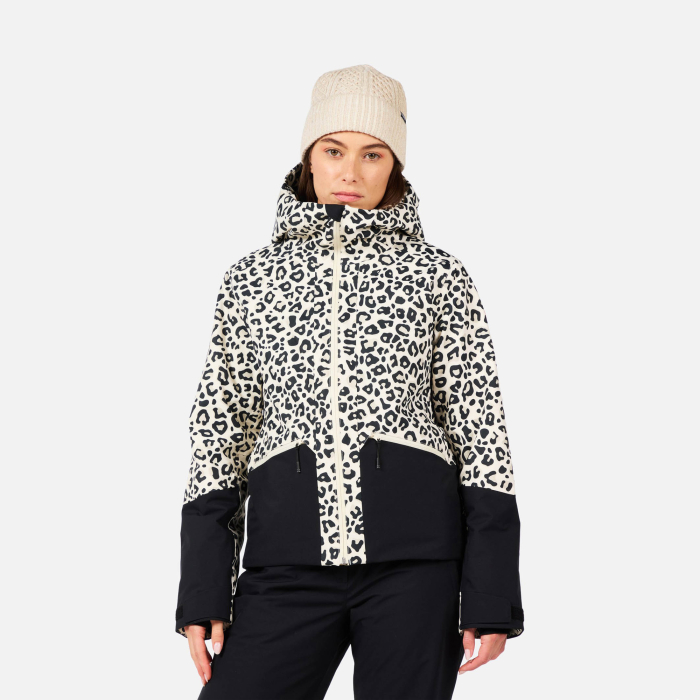 Geaca schi dama Rossignol ROCHRUN ALLOVER Nature Wild Leopard [1]