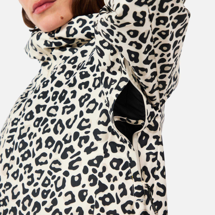 Geaca schi dama Rossignol ROCHRUN ALLOVER Nature Wild Leopard [9]
