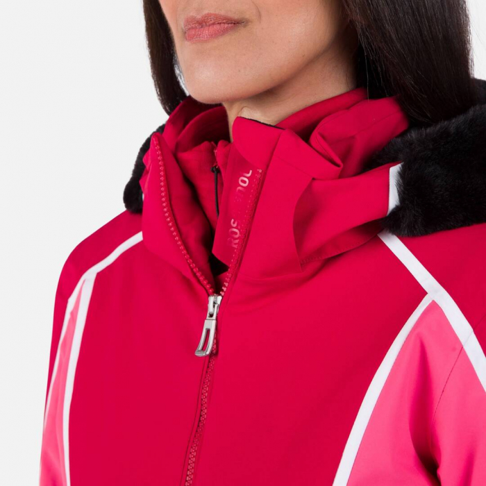 Geaca schi dama Rossignol W SALUVER FUR Ruby red [12]