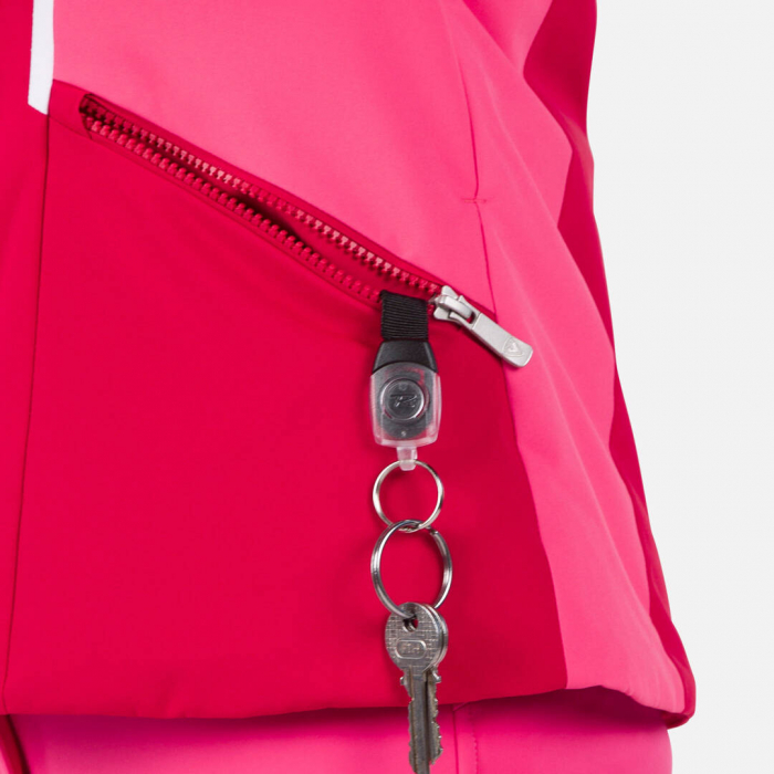 Geaca schi dama Rossignol W SALUVER FUR Ruby red [6]