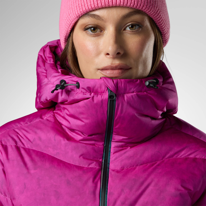Geaca schi dama Rossignol W Snowblaze down bomber - Electric fuchsia [4]