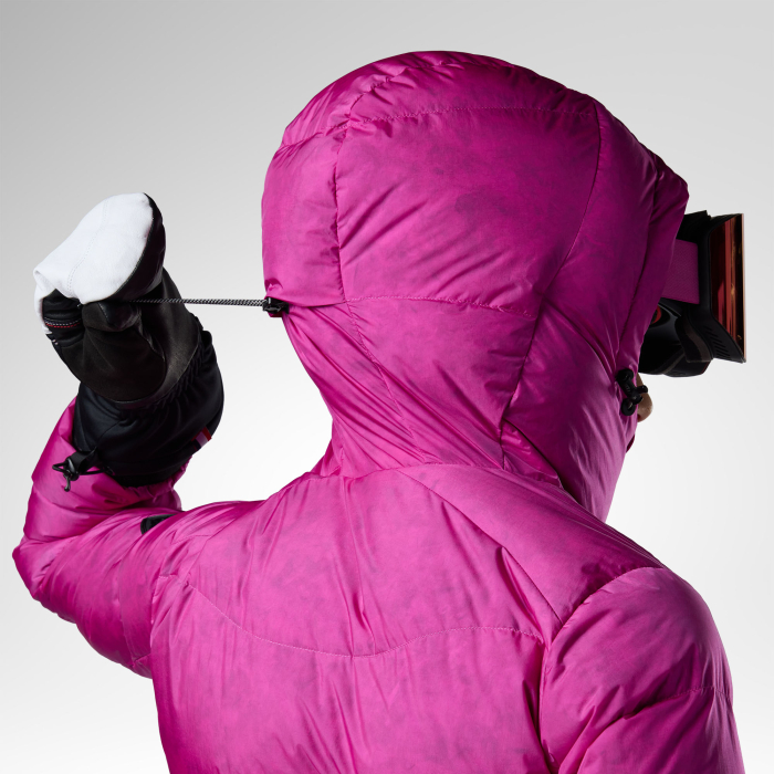 Geaca schi dama Rossignol W Snowblaze down bomber - Electric fuchsia [9]