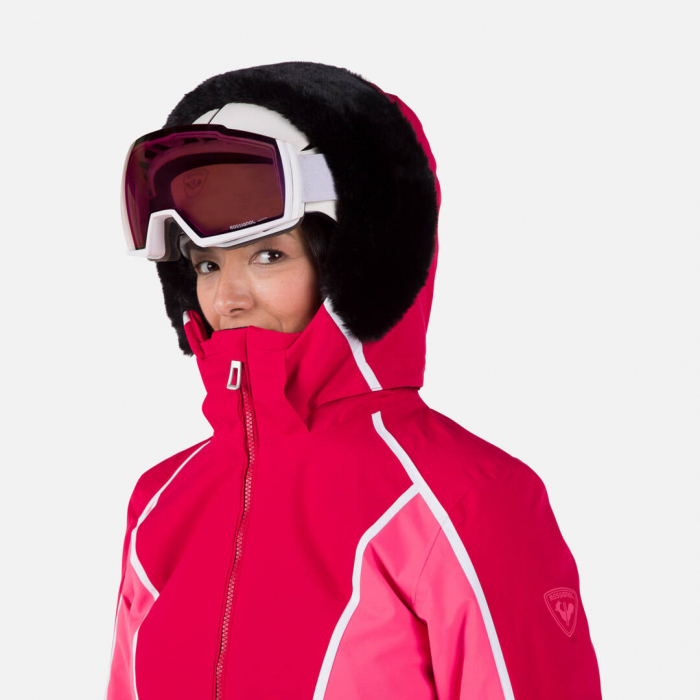 Geaca schi dama Rossignol W SALUVER FUR Ruby red [16]