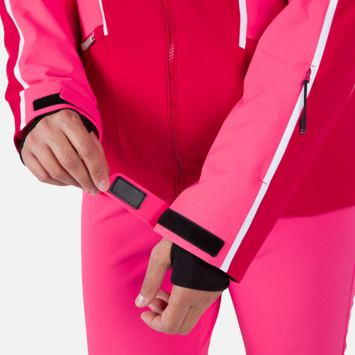 Geaca schi dama Rossignol W SALUVER FUR Ruby red [5]