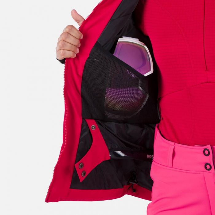 Geaca schi dama Rossignol W SALUVER FUR Ruby red [13]