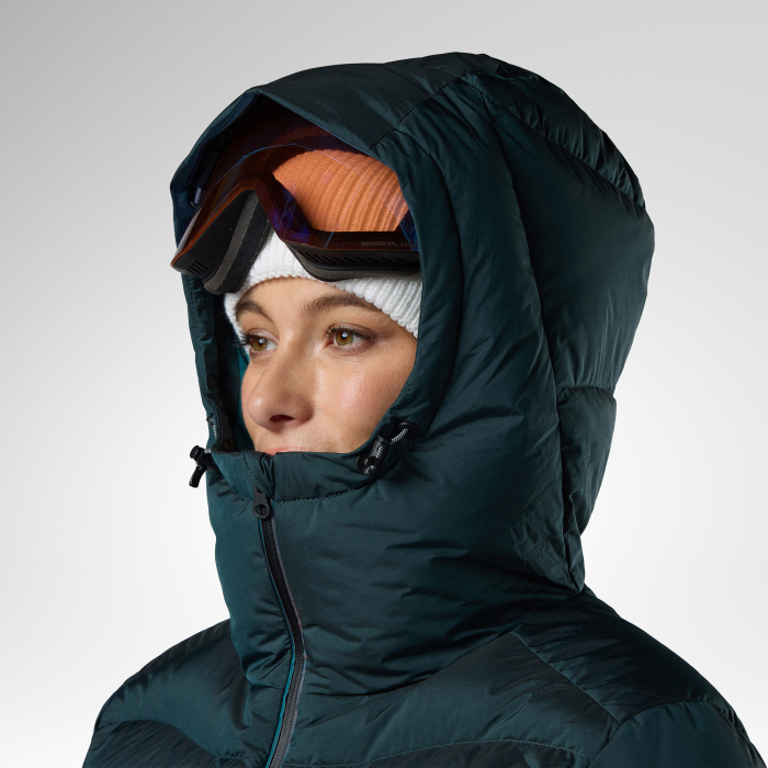 Geaca schi dama Rossignol W Snowblaze down bomber - Transformative teal [9]