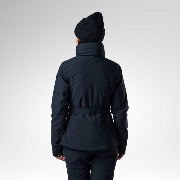 Geaca schi dama Rossignol W Snowdazzle belted - Black [2]