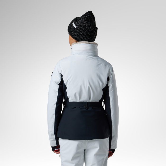 Geaca schi dama Rossignol W Snowdazzle belted - Black/white [2]