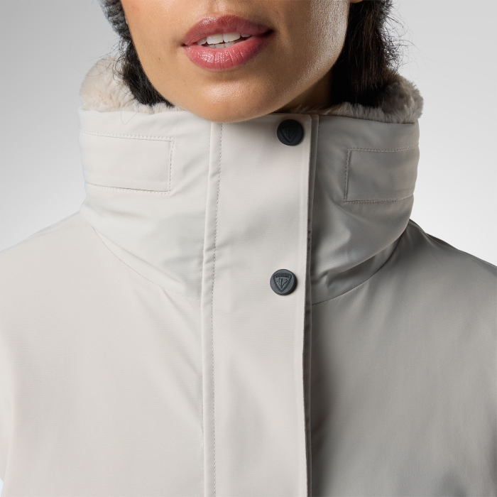 Geaca schi dama Rossignol W Snowdazzle belted - Silver cloud [4]
