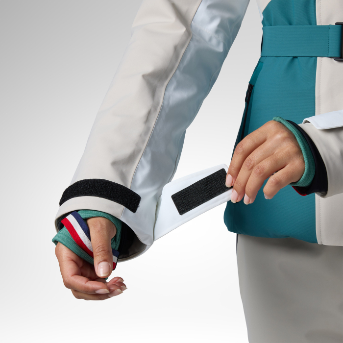 Geaca schi dama Rossignol W Snowdazzle belted - Silver cloud [10]