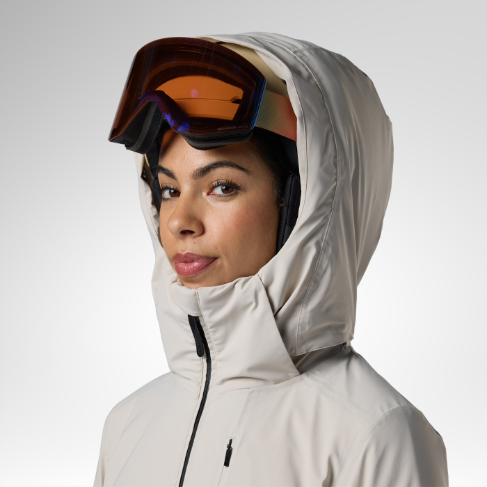 Geaca schi dama Rossignol - W Snowdazzle insulated - Silver cloud [16]