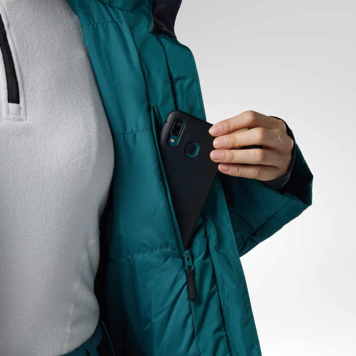 Geaca schi dama Rossignol - W staci insulated - Transformative teal pearly [6]