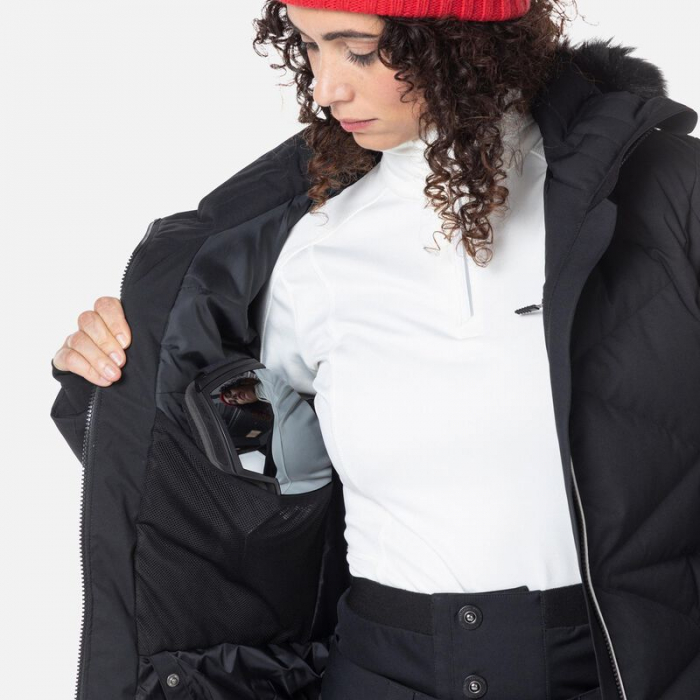 Geaca schi dama Rossignol W STACI - Black [10]