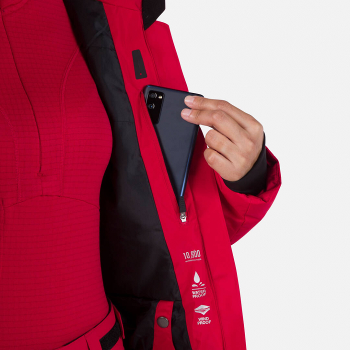 Geaca schi dama Rossignol W STACI PEARLY Ruby red [17]