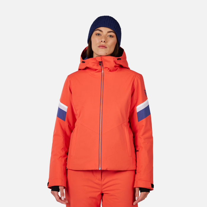 Geaca schi dama Rossignol W STRAWPILE Orange Flame [1]