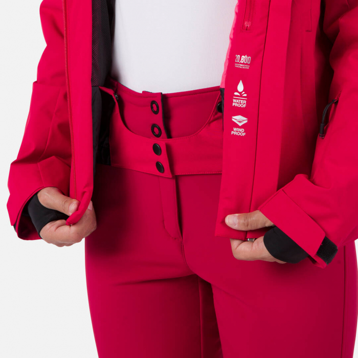Geaca schi dama Rossignol W STRAWPILE Ruby red [4]