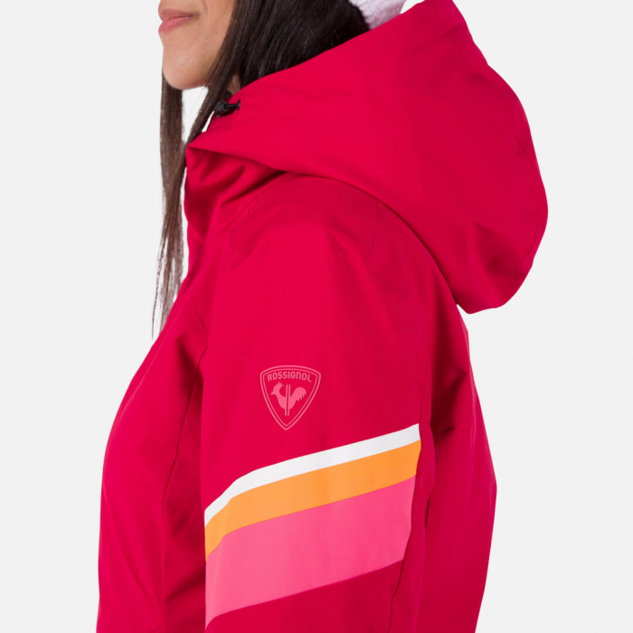 Geaca schi dama Rossignol W STRAWPILE Ruby red [7]