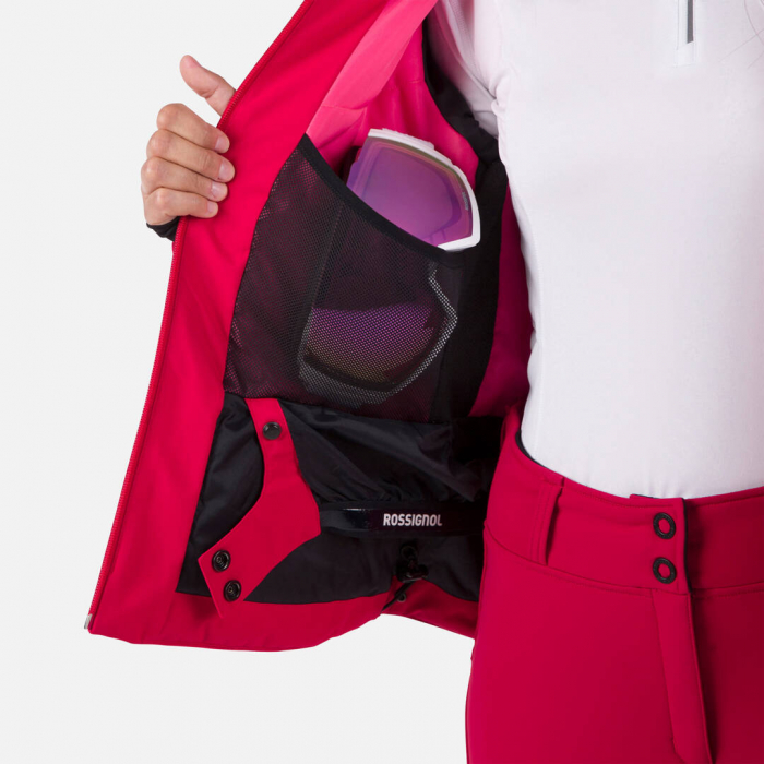 Geaca schi dama Rossignol W STRAWPILE Ruby red [10]