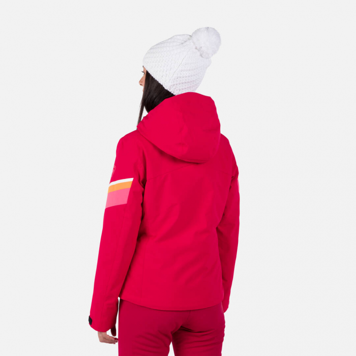 Geaca schi dama Rossignol W STRAWPILE Ruby red [2]