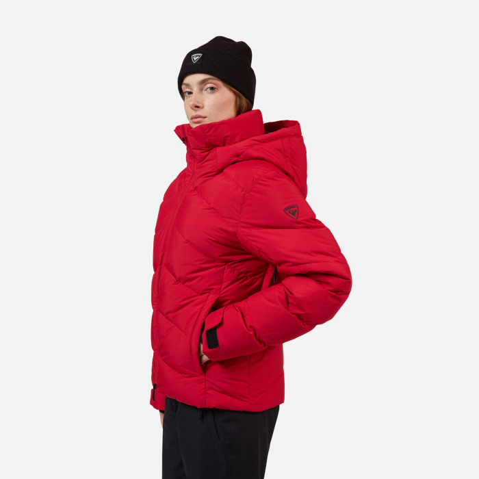 Geaca schi dama Rossignol WISPILE RIPSTOP DOWN Ruby Red [3]