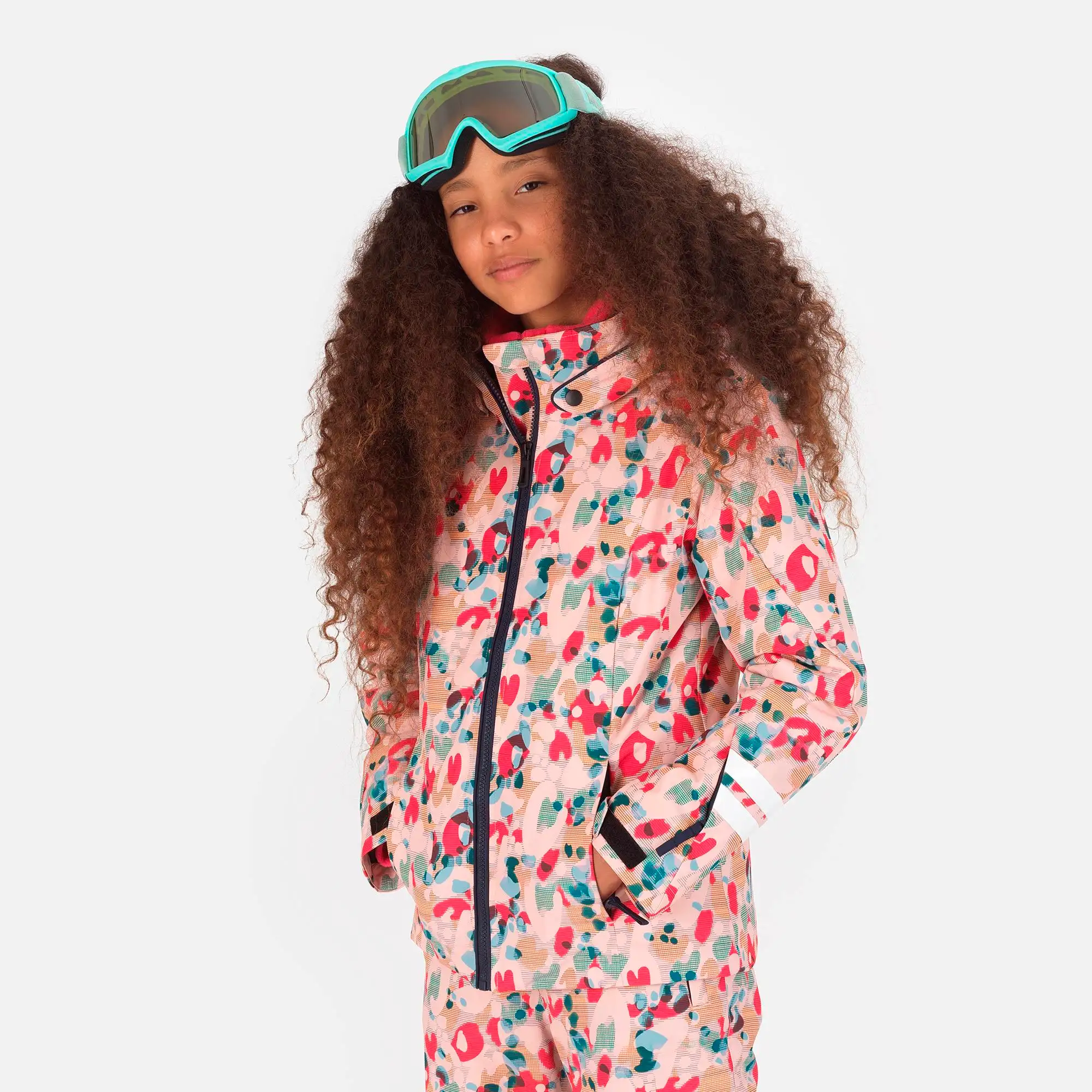 Geaca schi fete Rossignol GIRL FONCTION Print Pop animalier [3]