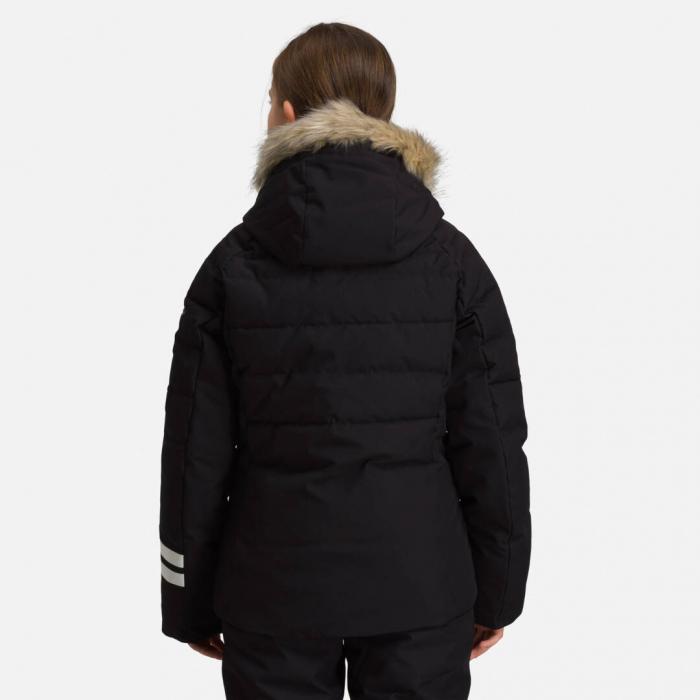 Geaca schi fete Rossignol GIRL POLYDOWN Black [2]