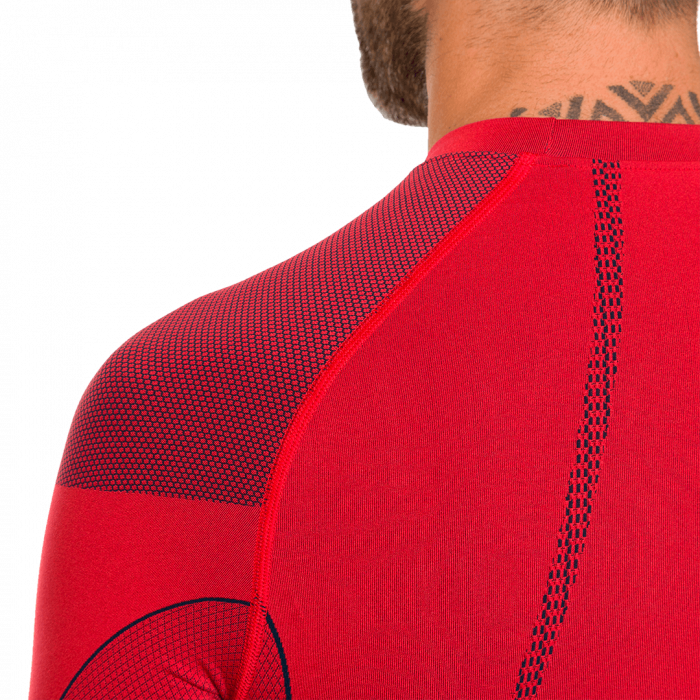Tricou barbati TRILHO High risk red [5]