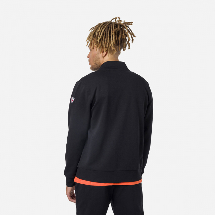 Bluza barbati Rossignol LOGO SWEAT FZ FT - Black [3]