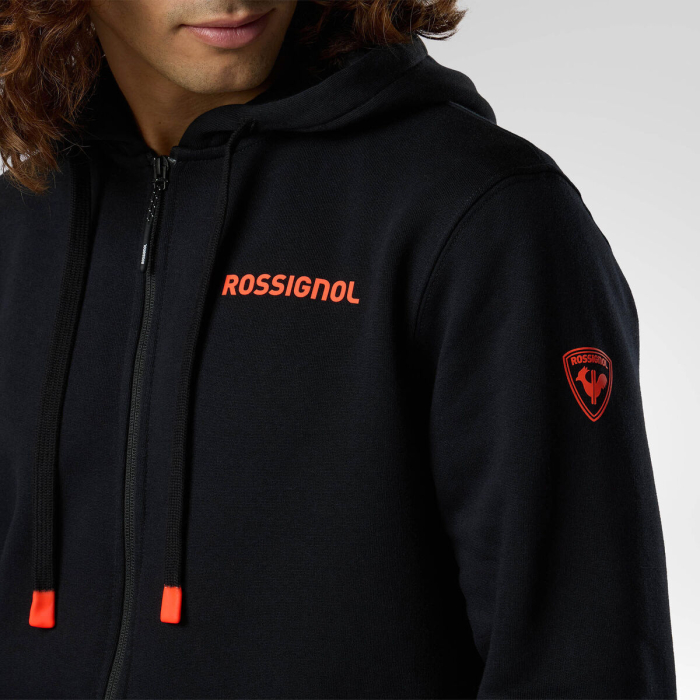Hanorac barbati Rossignol M HERO full zip hoodie Black [5]