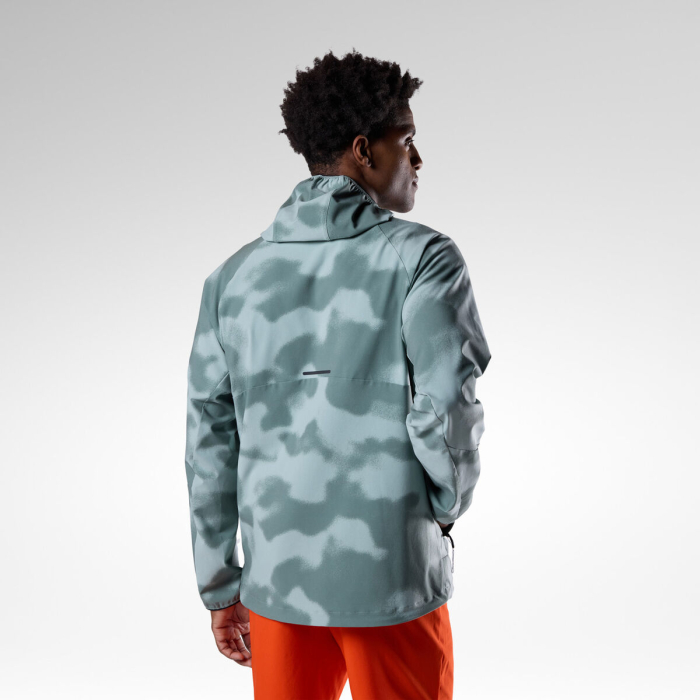 Hanorac barbati Rossignol M STRETCH ANORAK - Sage green cloud [2]