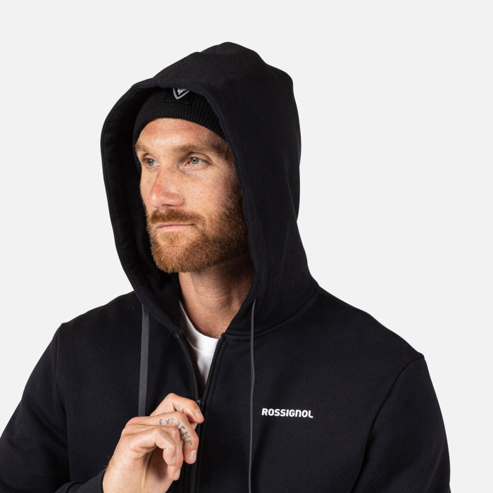 Hanorac barbati Rossignol Presset Full-Zip Hooded- Black [5]