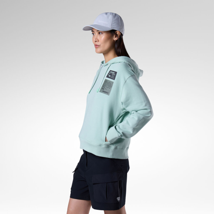 Hanorac dama Rossignol W WATERFALL Hoodie - Silt Green [3]