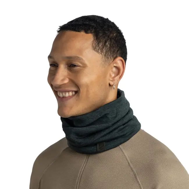 Bandana BUFF Heavy Weight merino SOLID Forest [3]