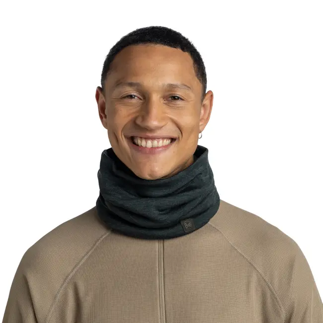 Bandana BUFF Heavy Weight merino SOLID Forest [4]