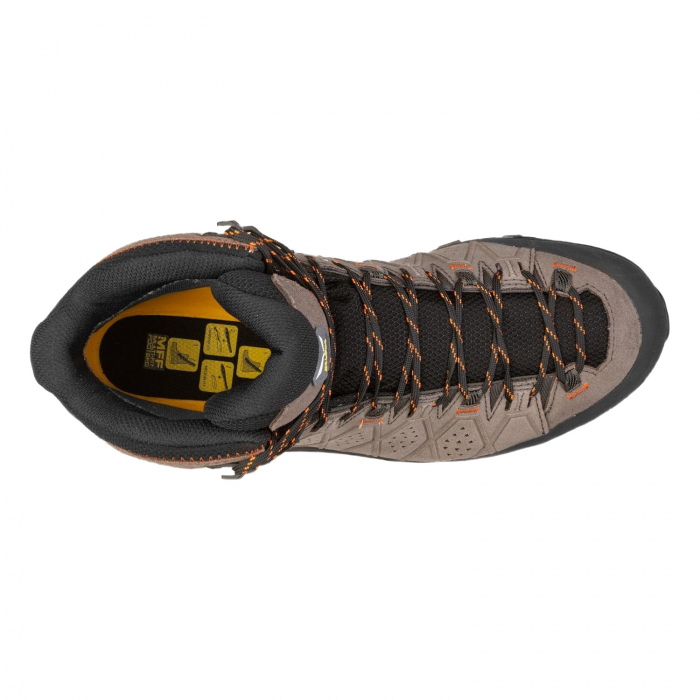 Incaltaminte barbati Salewa ALP TRAINER 2 MID GTX Negru/Maro [4]