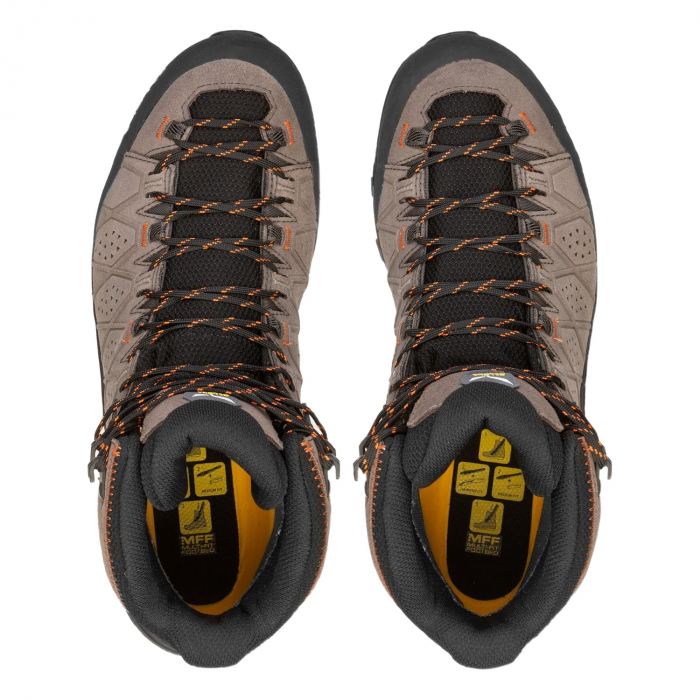 Incaltaminte barbati Salewa ALP TRAINER 2 MID GTX Negru/Maro [3]