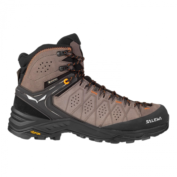 Incaltaminte barbati Salewa ALP TRAINER 2 MID GTX Negru/Maro [2]
