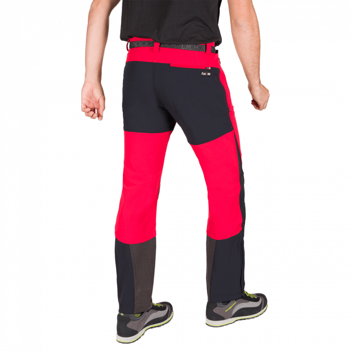 Pantaloni barbati EXTREME LIGHT TW86 - Chinese red / black [2]