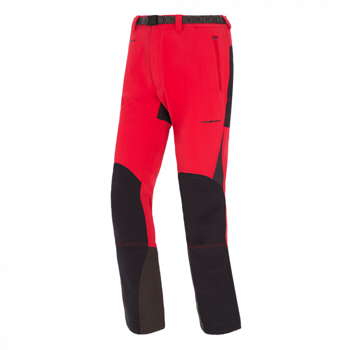 Pantaloni barbati EXTREME LIGHT TW86 - Chinese red / black [3]