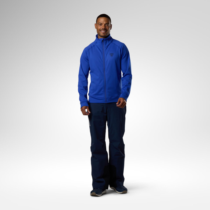 Jacheta barbati Rossignol Blackside fleece fz Dazzle blue [4]